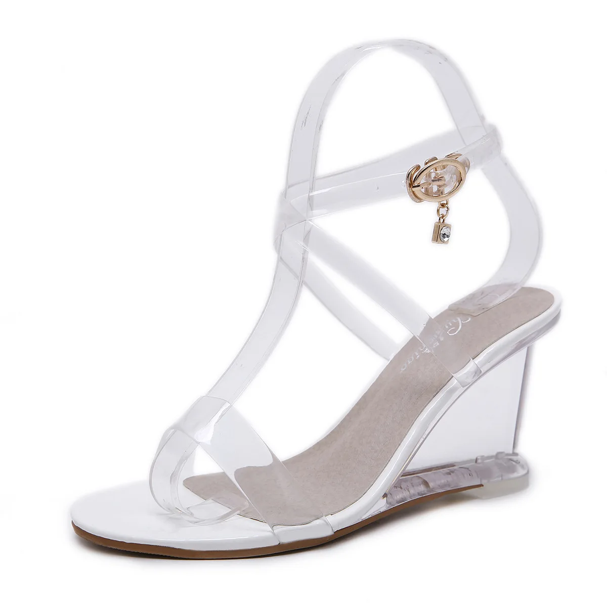 Women Pumps Sexy Transparent PVC High Heels Wedges Sandals Open Toe Crystal Heels Dress Party Shoes Women Pumps
Women Pumps Sexy Transparent PVC High Heels Wedges Sandals Open Toe Crystal Heels Dress Party Shoes Women Pumps