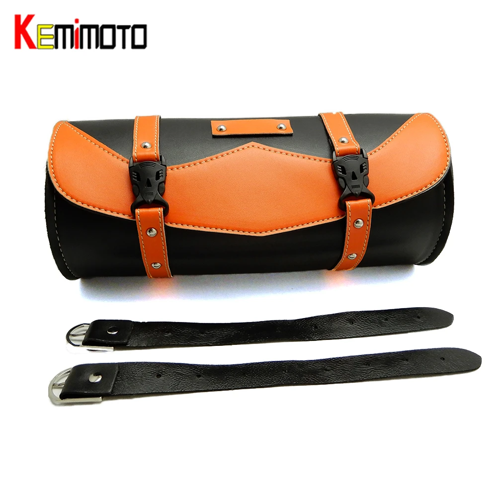 Фото Кожаные боковые сумки KEMiMOTO сумка для инструментов передняя - купить