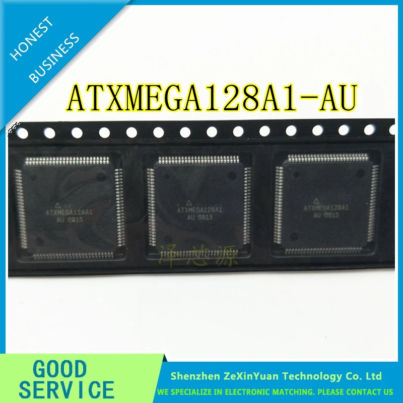 Фото 2 шт. 5 Φ ATXMEGA128A1U 8/16 bit XMEGA A1 микроконтроллер|Запасные части| |