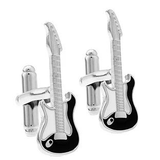 HYX Luxury shirt Silvery Guitar cufflink for mens Brand cuff buttons cuff links High Quality abotoaduras Jewelry
HYX Luxury shirt Silvery Guitar cufflink for mens Brand cuff buttons cuff links High Quality abotoaduras Jewelry