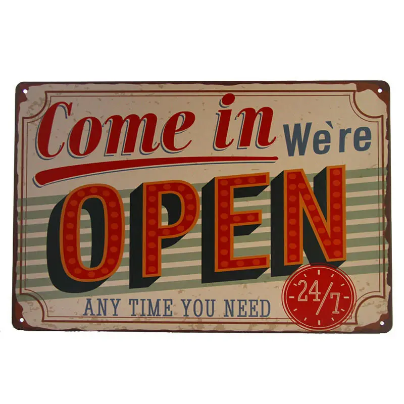 Sorry We Are Closed Letters Doorplate Vintage Tin Signs Retro Metal Plaque Tin Plate For Bar Cafe Shop Home Decor 20x30cm
Sorry We Are Closed Letters Doorplate Vintage Tin Signs Retro Metal Plaque Tin Plate For Bar Cafe Shop Home Decor 20x30cm