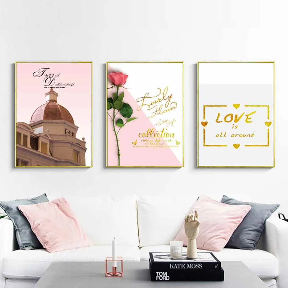 HAOCHU Beautiful Town Rose Love Canvas Painting For Living Room Home Decor Painting Print Poster Simple Nordic Wall Picture
HAOCHU Beautiful Town Rose Love Canvas Painting For Living Room Home Decor Painting Print Poster Simple Nordic Wall Picture