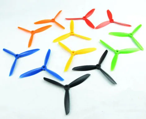 4pcs* 6x4.5 Plastic 3 blade Electric Propeller (2pcs CW, 2pcs CCW) for RC Multicopter 
4pcs* 6x4.5 Plastic 3 blade Electric Propeller (2pcs CW, 2pcs CCW) for RC Multicopter
