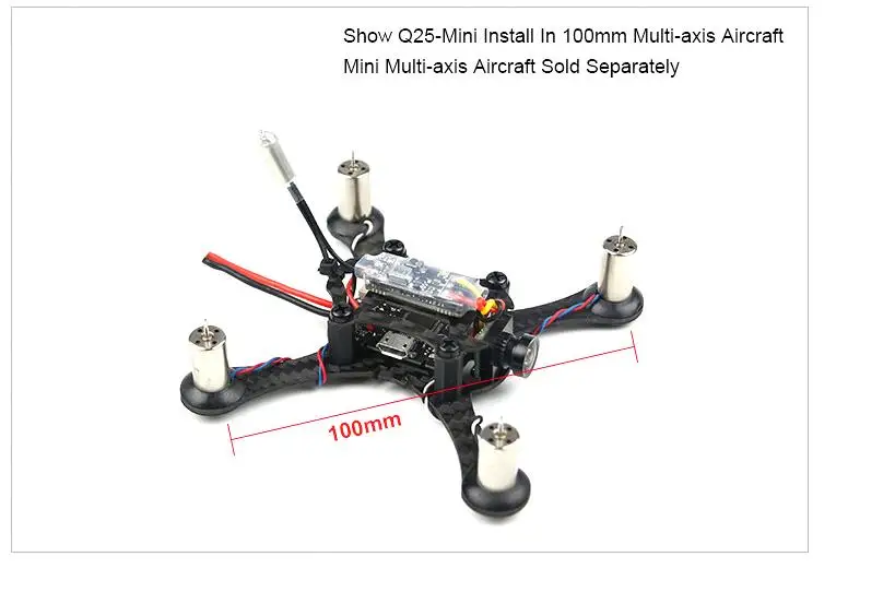 1 комплект KINGKONG Q25 5 8G 25mW 16CH микро AV передатчик с 600TVL FPV камерой для RC Квадрокоптер