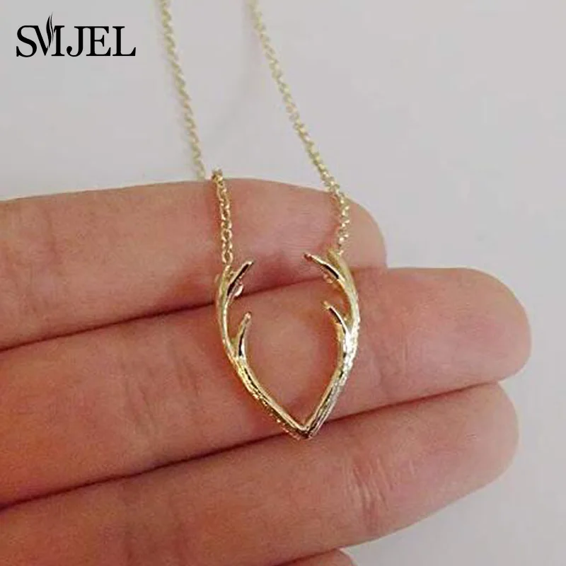 SMJEL новый модный рог оленя ожерелье подвески для женщин девушек рождественские животные лосят ювелирные изделия колье женские подарки бижу...
SMJEL новый модный рог оленя ожерелье подвески для женщин девушек рождественские животные лосят ювелирные изделия колье женские подарки бижу...