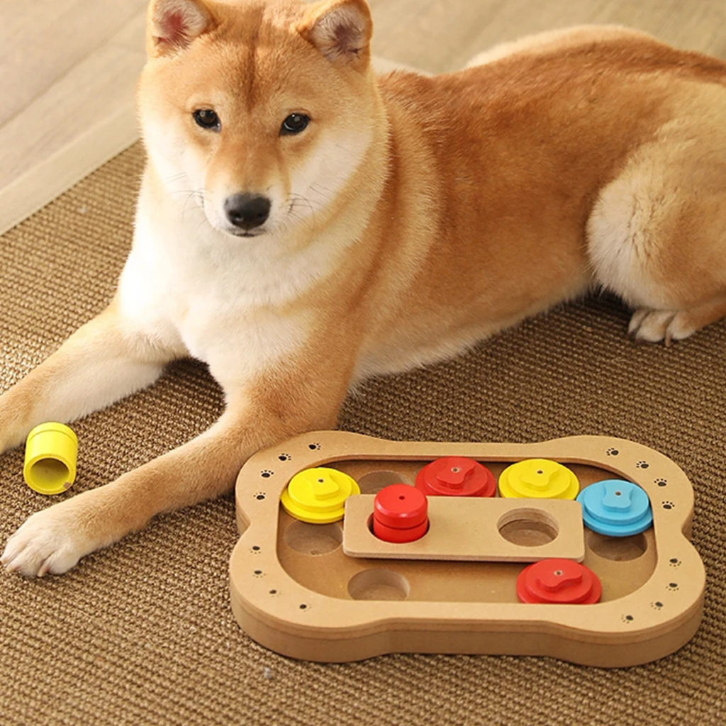 Interactive Toys For Dogs Foraging Food Treated Wooden Dog Toy Puppy Bone Paw Puzzle Eco-Friendly Pet Cat Toy
Interactive Toys For Dogs Foraging Food Treated Wooden Dog Toy Puppy Bone Paw Puzzle Eco-Friendly Pet Cat Toy