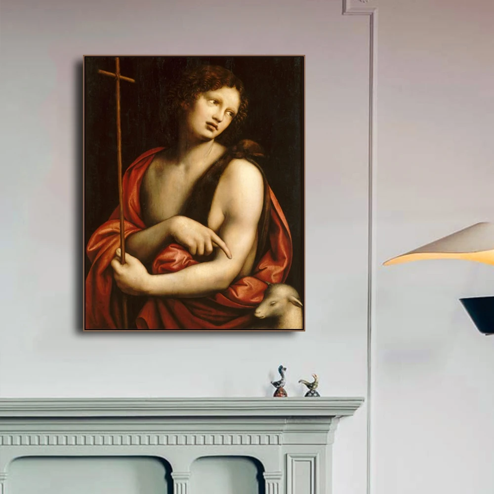 Картина маслом известного возрождения каллиграфия от Vinci on Art домашний декор
