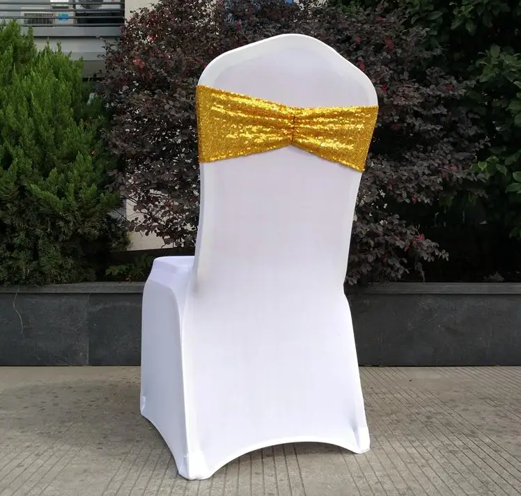 Sequin Organza Chair Covers Sashes Band Wedding Tie Backs Props Bowknot Chairs Sash Buckles Cover Back Hostel Trim Gold SN2131
Sequin Organza Chair Covers Sashes Band Wedding Tie Backs Props Bowknot Chairs Sash Buckles Cover Back Hostel Trim Gold SN2131