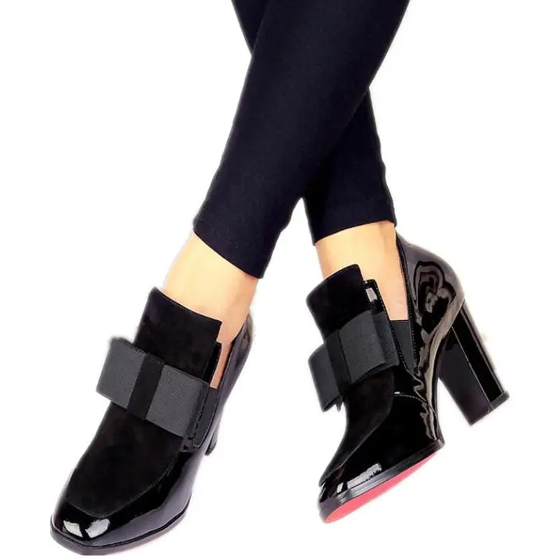 New 100% Red Bottom sole high heels pumps square toe genuine leather shoes women ladies black Sexy chaussure femme
New 100% Red Bottom sole high heels pumps square toe genuine leather shoes women ladies black Sexy chaussure femme