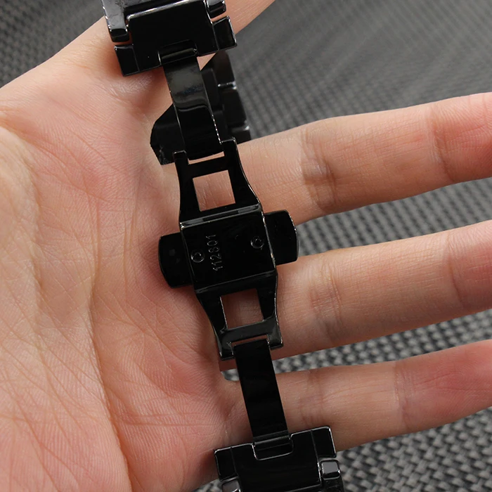Black Ceramic Watchband Steel for Armani 22mm AR1452 24mm AR1451 Watch Bracelet Butterfly Buckle Strap Accessories
Black Ceramic Watchband Steel for Armani 22mm AR1452 24mm AR1451 Watch Bracelet Butterfly Buckle Strap Accessories
