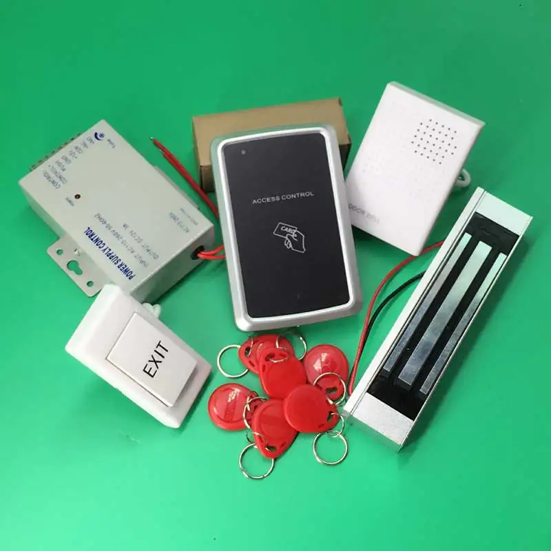 Система контроля доступа RFID набор деревянных дверей + электромагнитный замок 300