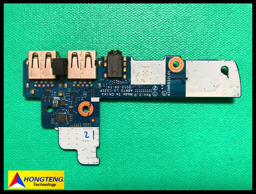 Used For HP FOR ENVY M7-N M7-N101DX USB Audio Board LS-C531P Test OK free shipping
Used For HP FOR ENVY M7-N M7-N101DX USB Audio Board LS-C531P Test OK free shipping