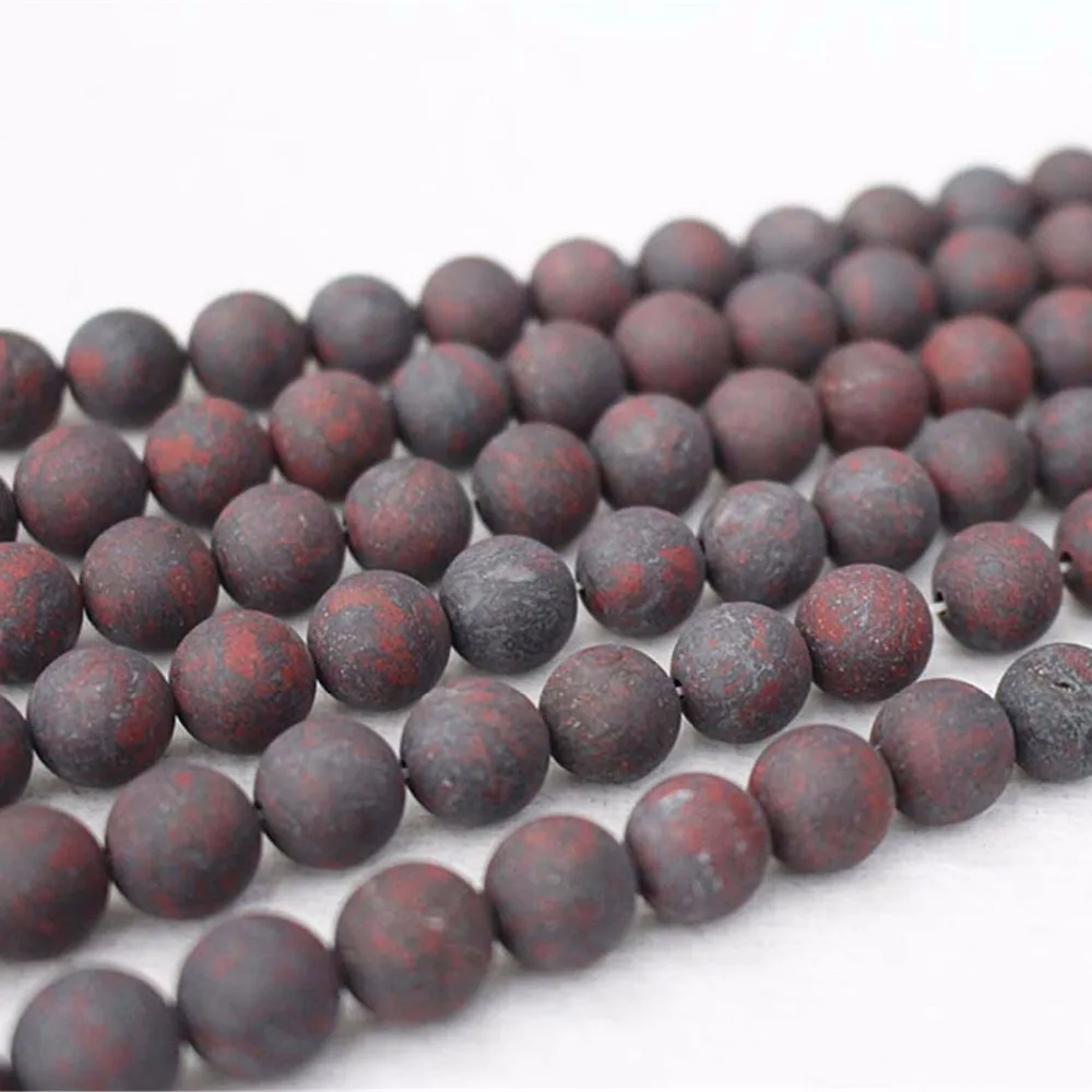 Wholesale Natural Matte Red Brecciated Jaspers Beads,4mm 6mm 8mm 10mm 12mm Jaspers And Round Beads.DIY Jewelry Making Beads
Wholesale Natural Matte Red Brecciated Jaspers Beads,4mm 6mm 8mm 10mm 12mm Jaspers And Round Beads.DIY Jewelry Making Beads