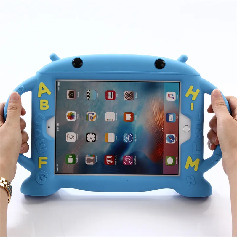 For Apple Ipad Air Silicone Durable Shockproof Rubber Case For Ipad 5 Funda Coque Children Kids Handle Stand Protective Cover
For Apple Ipad Air Silicone Durable Shockproof Rubber Case For Ipad 5 Funda Coque Children Kids Handle Stand Protective Cover