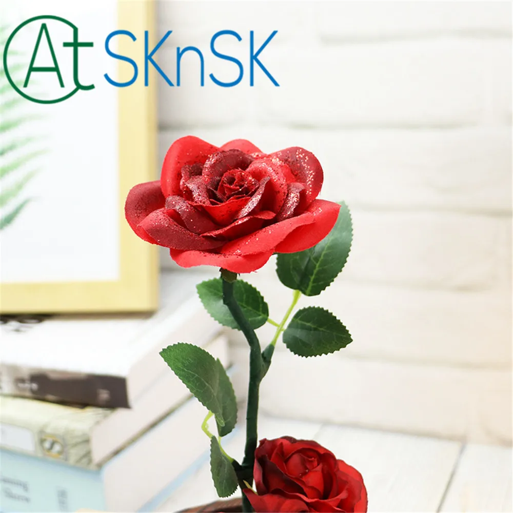 Beauty LED Rose Flower Garland String Desk Lamp Light For Wedding Party Decoration Rose Night Light
Beauty LED Rose Flower Garland String Desk Lamp Light For Wedding Party Decoration Rose Night Light
