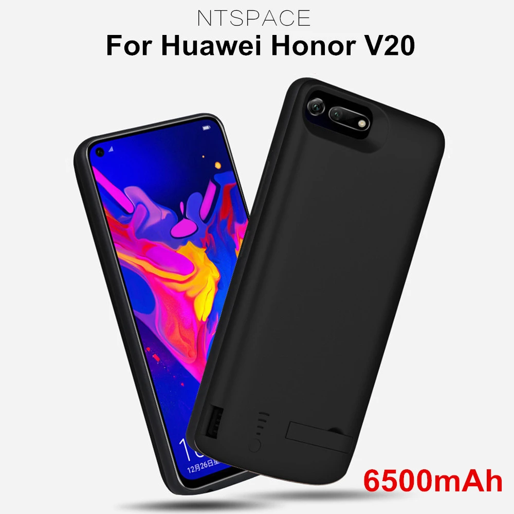 NTSPACE Powerbank Charging Cover For Huawei Honor V20 Battery Cases 6500mAh Portable Charger Extenal Battery Power Bank Cases
NTSPACE Powerbank Charging Cover For Huawei Honor V20 Battery Cases 6500mAh Portable Charger Extenal Battery Power Bank Cases
