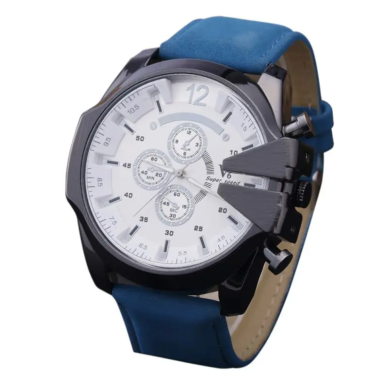 Fashion Military Sport New Men Watch Business Watches Leather Strap Men's Watch Clock
Fashion Military Sport New Men Watch Business Watches Leather Strap Men's Watch Clock