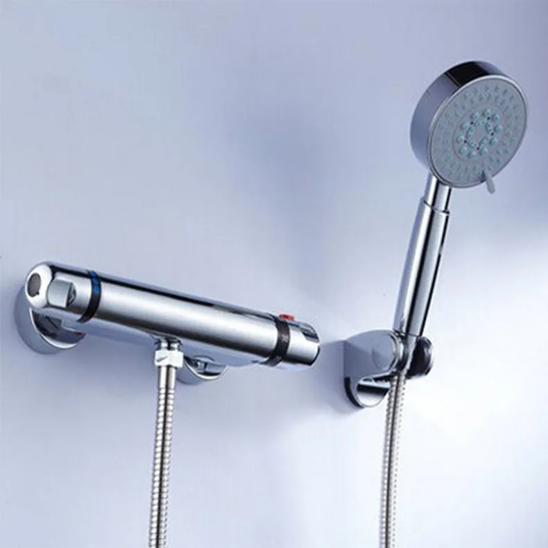wholesale and retail high quality brass chrome finished bathroom thermostatic shower faucet set
wholesale and retail high quality brass chrome finished bathroom thermostatic shower faucet set
