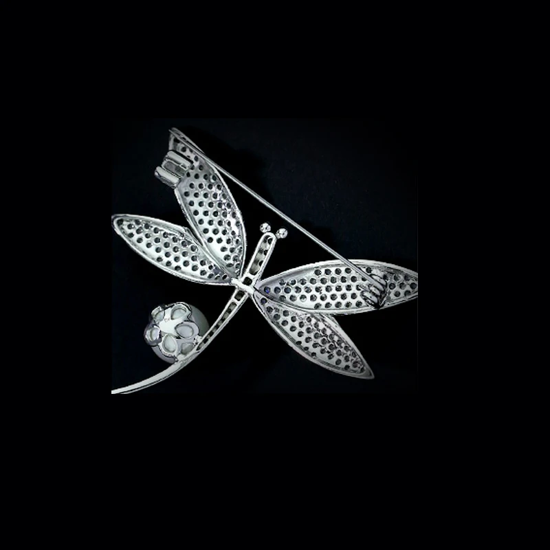 Lovely Dragonfly White Crystal Rhinestone Pin Wedding Embellish Bridesmaid Pearl Brooches Pins Bouquet Broche Christmas Jewelry
Lovely Dragonfly White Crystal Rhinestone Pin Wedding Embellish Bridesmaid Pearl Brooches Pins Bouquet Broche Christmas Jewelry