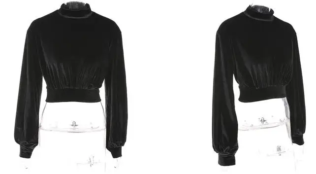 2020 autumn Women Fashion High Collar Long Sleeve Velvet Sets Sweatershirt Tops High Street Style
2020 autumn Women Fashion High Collar Long Sleeve Velvet Sets Sweatershirt Tops High Street Style