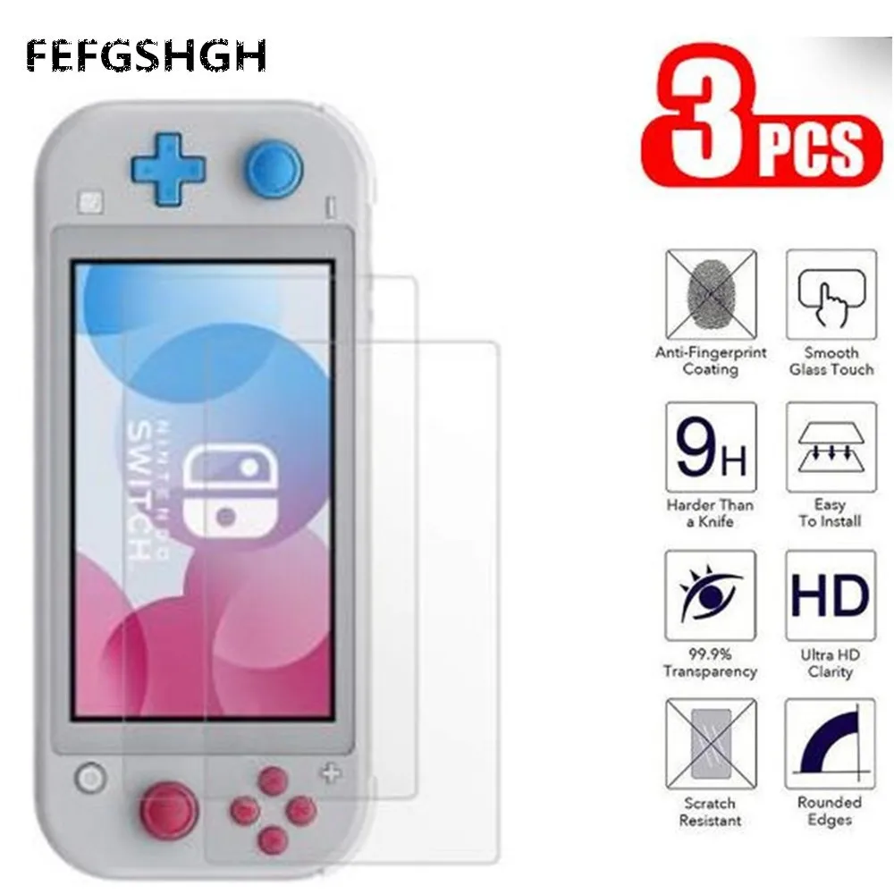Защита для экрана Nintendo Switch Lite, закаленное стекло твердостью 9H, HD, пленка с защитой от царапин для NintendoSwitch NS Lite
Защита для экрана Nintendo Switch Lite, закаленное стекло твердостью 9H, HD, пленка с защитой от царапин для NintendoSwitch NS Lite