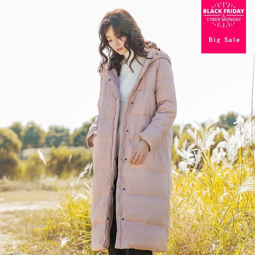 High-quality super longer hooded thicker down jacket female luxurious single breasted stitching zipper warm down coats wq657
High-quality super longer hooded thicker down jacket female luxurious single breasted stitching zipper warm down coats wq657