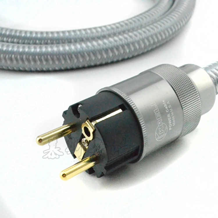 American Kile K fever imported power cord power cable hifi American standard audio CD amplifier amp EU power cables
American Kile K fever imported power cord power cable hifi American standard audio CD amplifier amp EU power cables