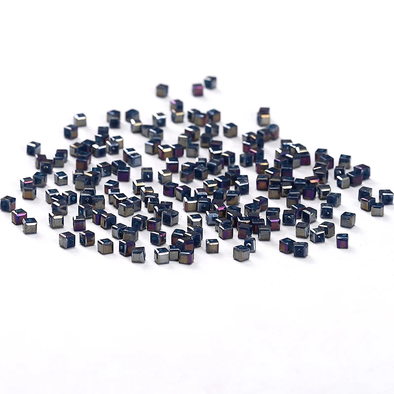 Shiny Black AB 100pc 2mm Charm Glass Square-shape Crystal Beads Austria Crystal Cube Beads Loose Beads DIY hand-woven C-1
Shiny Black AB 100pc 2mm Charm Glass Square-shape Crystal Beads Austria Crystal Cube Beads Loose Beads DIY hand-woven C-1