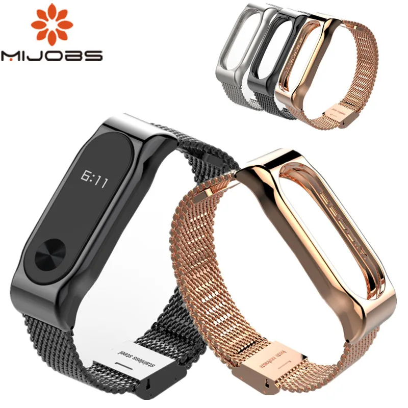Mijobs bracelet For Xiaomi Mi Band 2 Metal Strap Screwless Stainless Steel Bracelet Wristbands Replace MiBand 2 Strap
Mijobs bracelet For Xiaomi Mi Band 2 Metal Strap Screwless Stainless Steel Bracelet Wristbands Replace MiBand 2 Strap