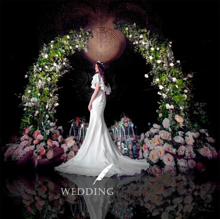 DIY wedding prop iron ring shelf artificial flower wall stand door wedding background decor iron arch 4 sizes iron stand.
DIY wedding prop iron ring shelf artificial flower wall stand door wedding background decor iron arch 4 sizes iron stand.