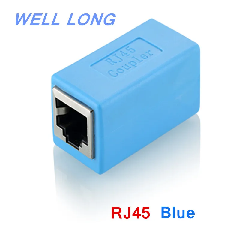 (50pcs/lot) Blue RJ45 Network cable extender,Network cable connector,Network double connector,Network pass-through connector.
(50pcs/lot) Blue RJ45 Network cable extender,Network cable connector,Network double connector,Network pass-through connector.
