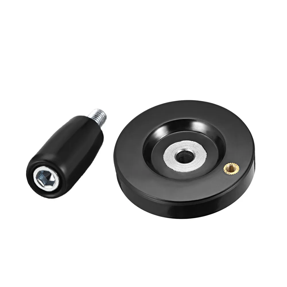 Uxcell Black Milling Machine Lathe CNC 3D Printer Spoked Hand Wheel Wavy Round Handwheel 63mm Diameter 8mm Hole Diameter
Uxcell Black Milling Machine Lathe CNC 3D Printer Spoked Hand Wheel Wavy Round Handwheel 63mm Diameter 8mm Hole Diameter