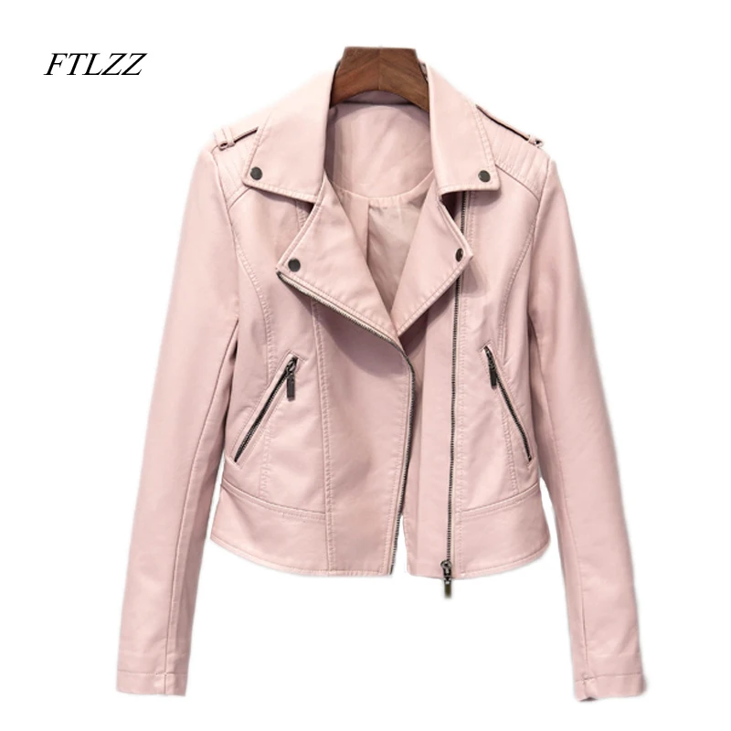 FTLZZ New Biker Pu Leather Jacket Women Fashion Slim Short Design Black Soft Jacket Punk Zippers All-match Coat
FTLZZ New Biker Pu Leather Jacket Women Fashion Slim Short Design Black Soft Jacket Punk Zippers All-match Coat