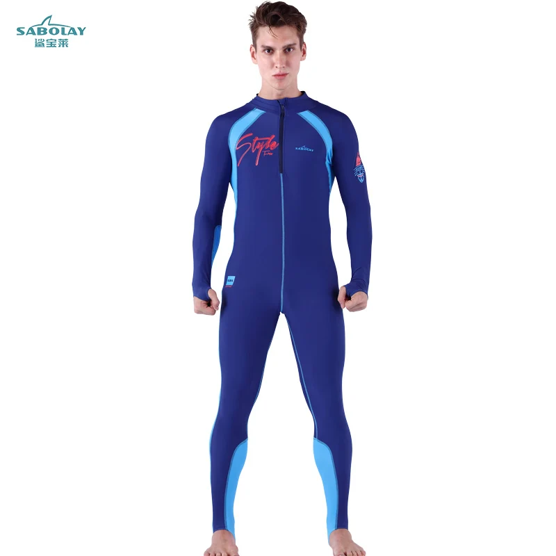 SABOLAY One Piece Wet suits Men Swimwear Diving Suits Long Sleeves Surfing Anti-UV Protection Rash Guards Snorkel Male
SABOLAY One Piece Wet suits Men Swimwear Diving Suits Long Sleeves Surfing Anti-UV Protection Rash Guards Snorkel Male