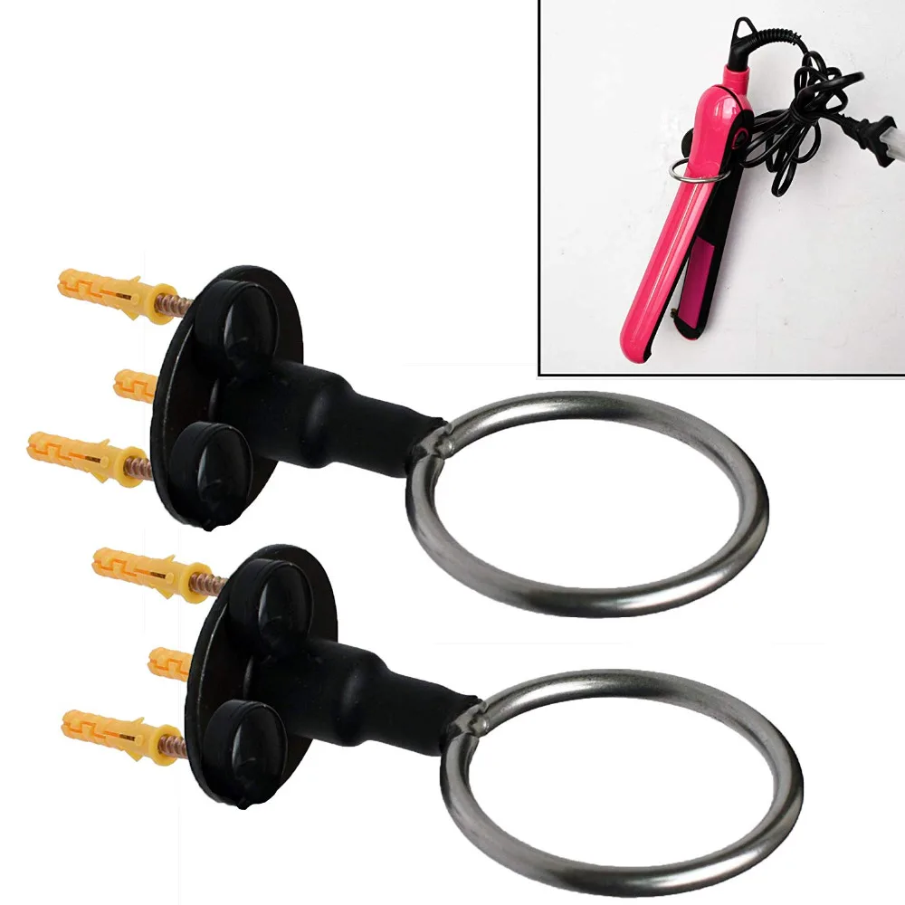 Мини настенный держатель для телефона завивки палочка плоский утюг до 1 1/2 дюймов