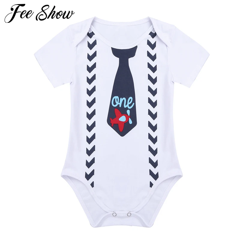 Baby Boy 1st Birthday Outfit Infant Boy Letter One and Tie Suspenders Pattern Printed Romper Colthing for Baby Birthday Party
Baby Boy 1st Birthday Outfit Infant Boy Letter One and Tie Suspenders Pattern Printed Romper Colthing for Baby Birthday Party