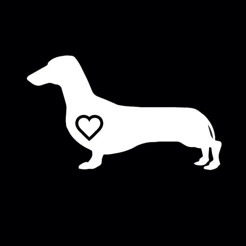 16*9.5CM Dachshund Heart Creative Fashion window Stickers Cartoon Animal Motorcycle Decorative Decals
16*9.5CM Dachshund Heart Creative Fashion window Stickers Cartoon Animal Motorcycle Decorative Decals