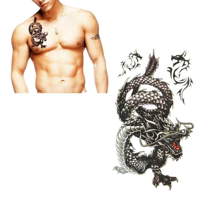 Waterproof Temporary Tattoo Sticker Wittmann dragon for men tatto stickers flash tatoo fake tattoos Body art
Waterproof Temporary Tattoo Sticker Wittmann dragon for men tatto stickers flash tatoo fake tattoos Body art