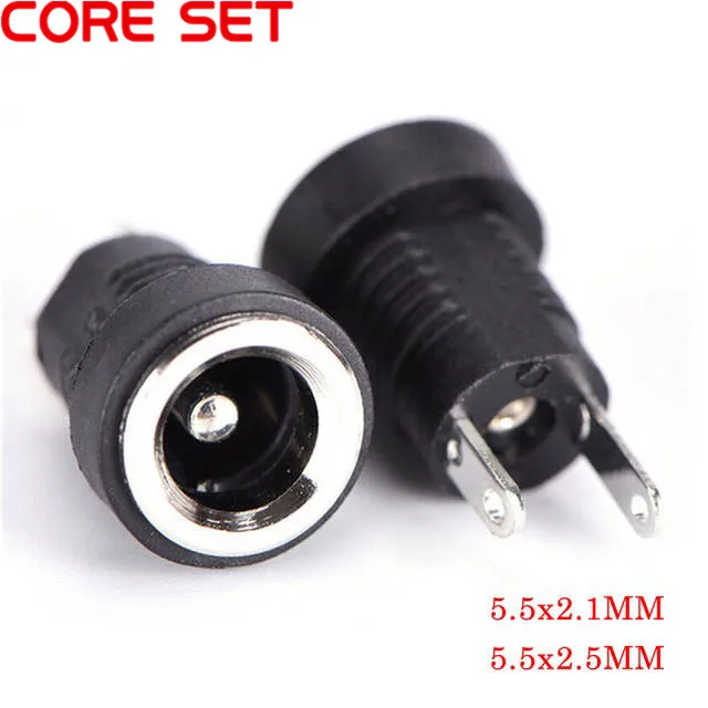 5/10Pcs 5A 30v For DC Power Supply Jack Socket Female Panel Mount Connector 5.5mm 2.1mm Plug Adapter 2 Terminal Types 5.5x2.1
5/10Pcs 5A 30v For DC Power Supply Jack Socket Female Panel Mount Connector 5.5mm 2.1mm Plug Adapter 2 Terminal Types 5.5x2.1