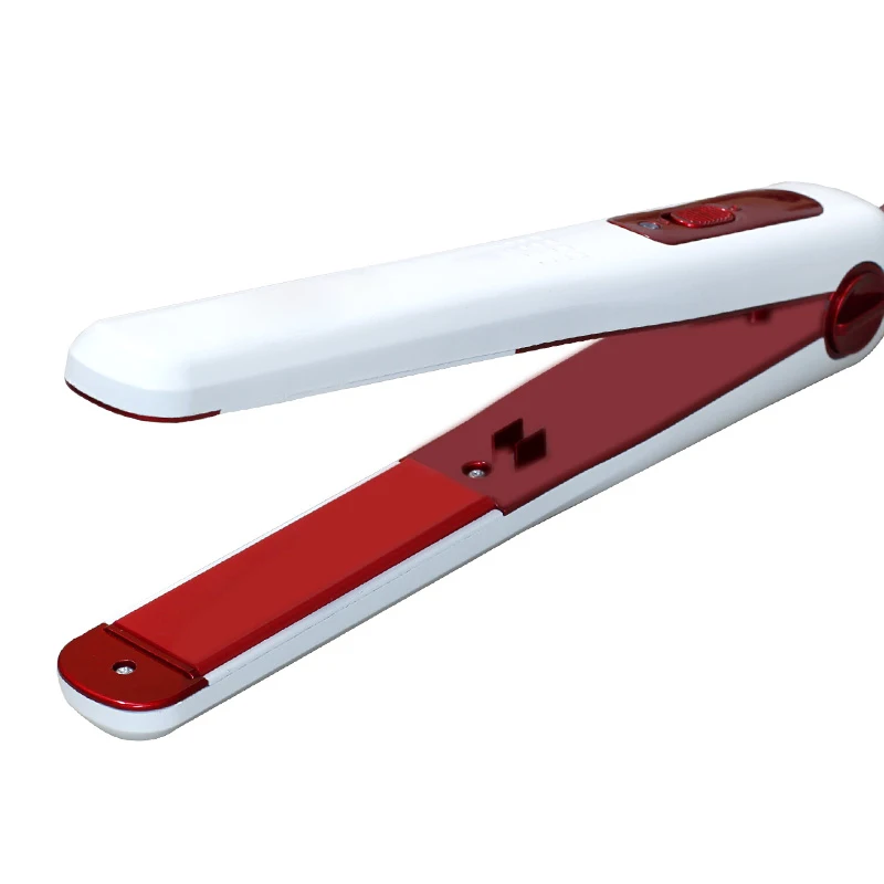 USHOW Mini Hair Straightener Flat Iron Ceramic Straightening Corrugate Curling Styling Salon Tools Curler | Красота и здоровье