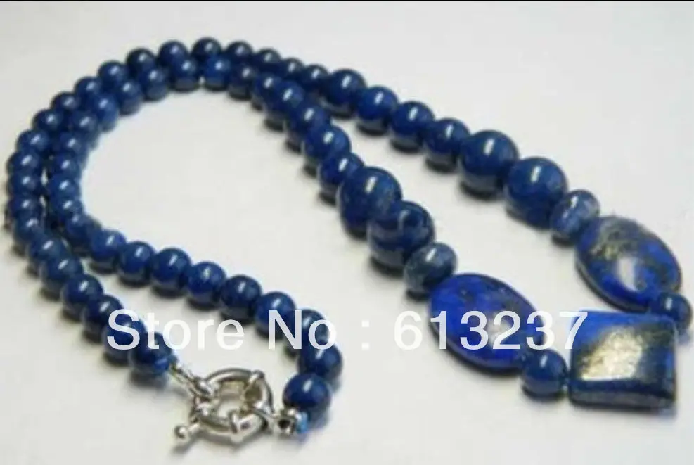 hot free Shipping new Fashion Style diy Natural Egyptian Lapis Lazuli stone round Beads Necklace 18" MY4528
hot free Shipping new Fashion Style diy Natural Egyptian Lapis Lazuli stone round Beads Necklace 18" MY4528
