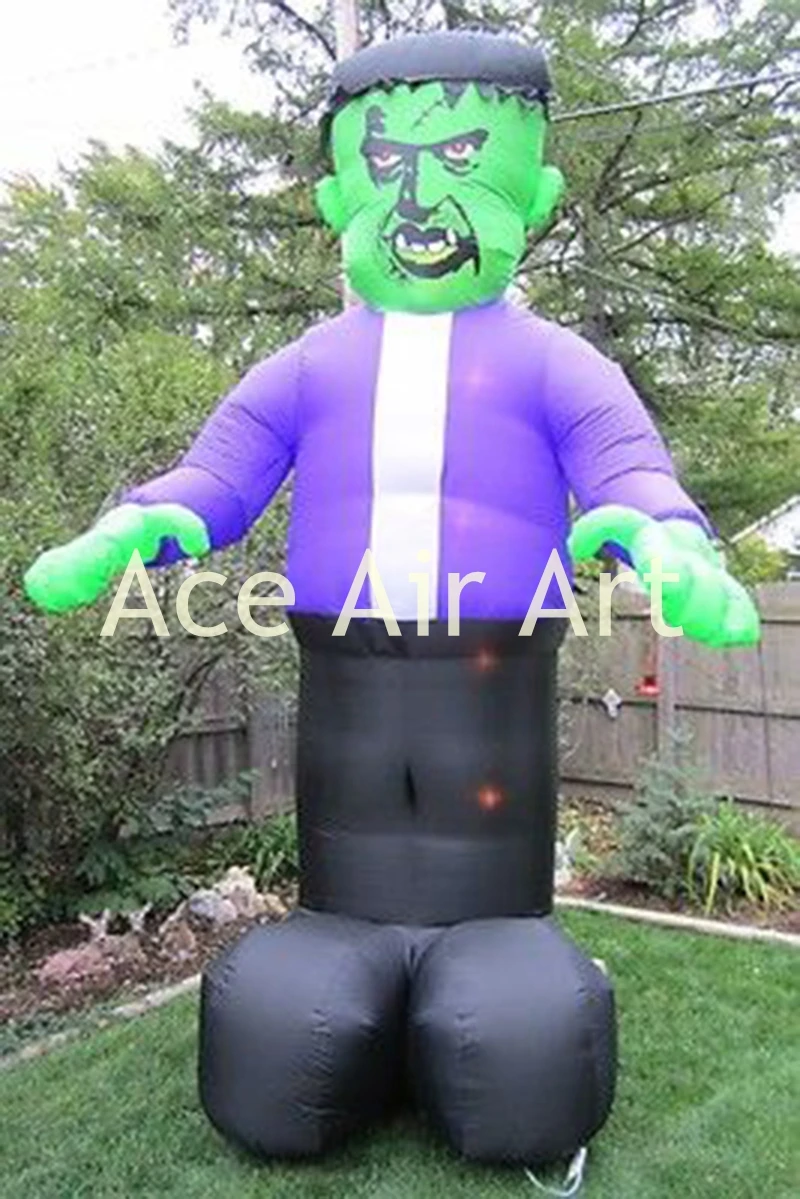 Halloween decoration item green inflatable Frankenstein in purple cloth for promotion
Halloween decoration item green inflatable Frankenstein in purple cloth for promotion