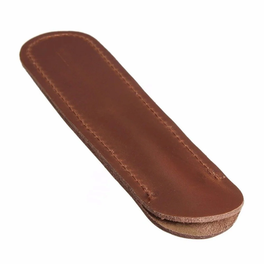 Brown Antique Handmade Leather Fountain Pen Bag Single Pen Holder Pencil Case
Brown Antique Handmade Leather Fountain Pen Bag Single Pen Holder Pencil Case