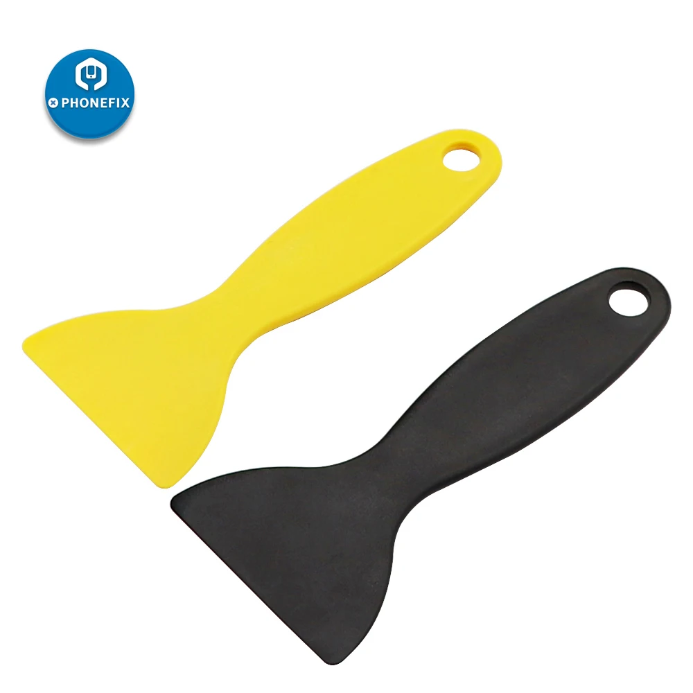 Plate Yellow or Black Plastic Scraper Tool for iPhone Huawei Mobile Phone Screen Protector Film Install Pasting Hand Tool
Plate Yellow or Black Plastic Scraper Tool for iPhone Huawei Mobile Phone Screen Protector Film Install Pasting Hand Tool