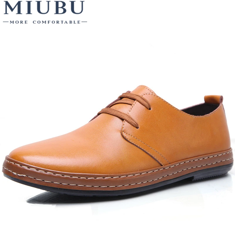 MIUBU Fashion Genuine Leather Men Shoes Original Brand Summer Flats Casual Breathable Oxfords Shoes Men masculino Sapatos
MIUBU Fashion Genuine Leather Men Shoes Original Brand Summer Flats Casual Breathable Oxfords Shoes Men masculino Sapatos