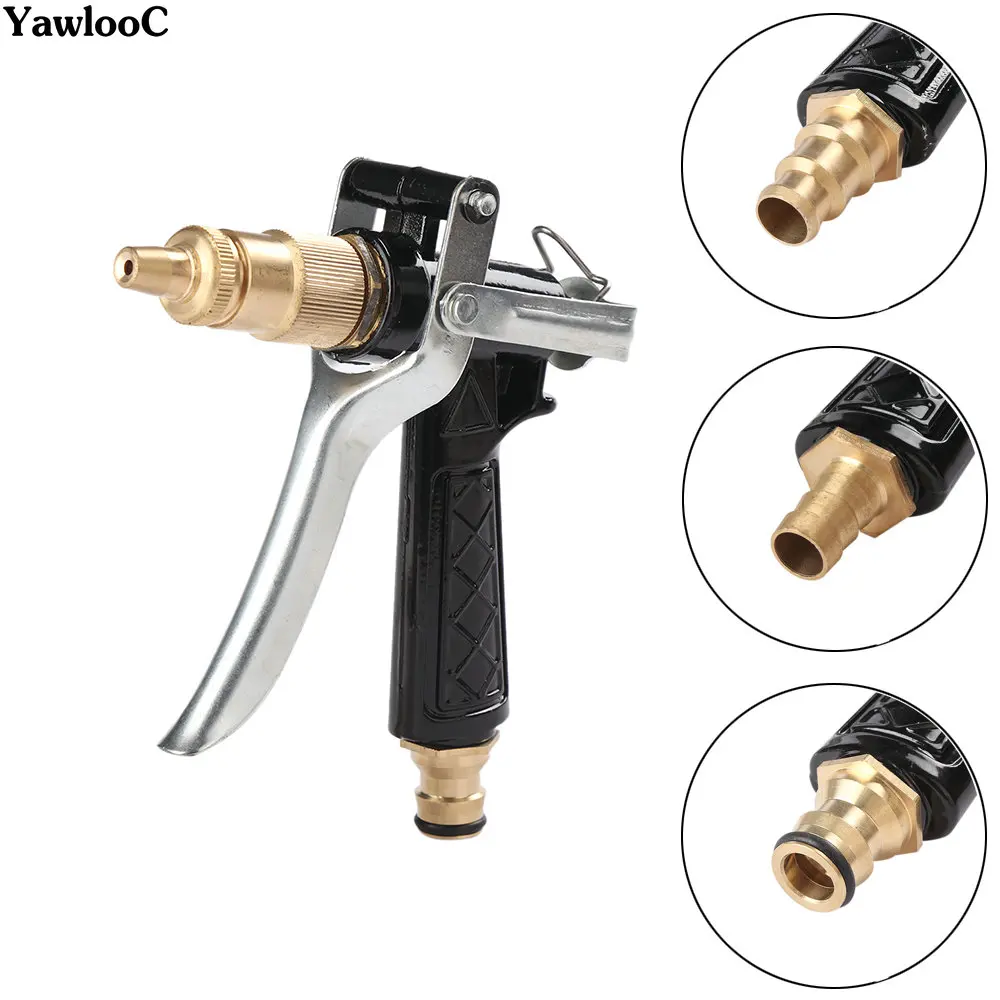 Hot Metal Hose Nozzle High Pressure Garden Auto Car Washing Water Gun Sprayer Adjustable Copper Hose Spray Nozzle Gun Wholesale
Hot Metal Hose Nozzle High Pressure Garden Auto Car Washing Water Gun Sprayer Adjustable Copper Hose Spray Nozzle Gun Wholesale