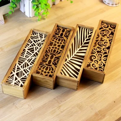 Multifunctional hollow out receive case Wooden storage boxes 19.2*5.5*4cm free shipping
Multifunctional hollow out receive case Wooden storage boxes 19.2*5.5*4cm free shipping