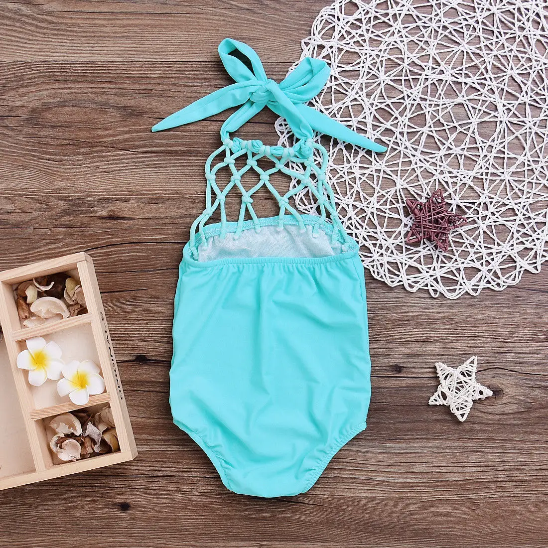Summer Hot 2-7Y Toddler Baby Girls Kids Swimwear Ruffles Mesh Tube Swimsuit Bathing Suit Tankini Bikini Set Beachwear Holiday | Мать и