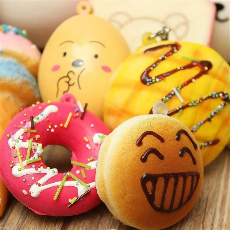 M89CNew 20Pcs Squishy Cake Panda Bread Donut Keychain Slow Rising Squishy Toys Food
M89CNew 20Pcs Squishy Cake Panda Bread Donut Keychain Slow Rising Squishy Toys Food