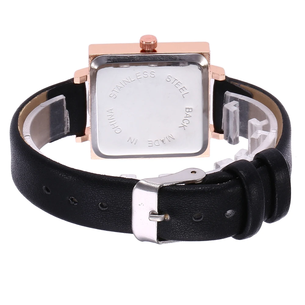 Brand Women Watches Fashion Square Dial Embossed Dress Leather Band Quartz Wrist Watches Ladies Bracelet Watch
Brand Women Watches Fashion Square Dial Embossed Dress Leather Band Quartz Wrist Watches Ladies Bracelet Watch